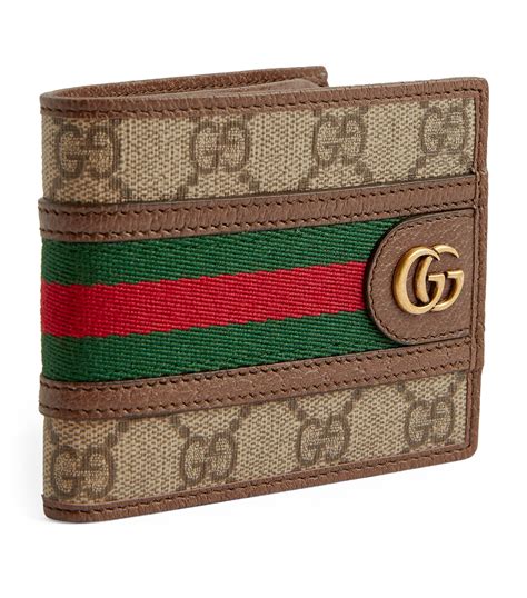 gucci bifold wallet sale|gucci wallet bifold men authentic.